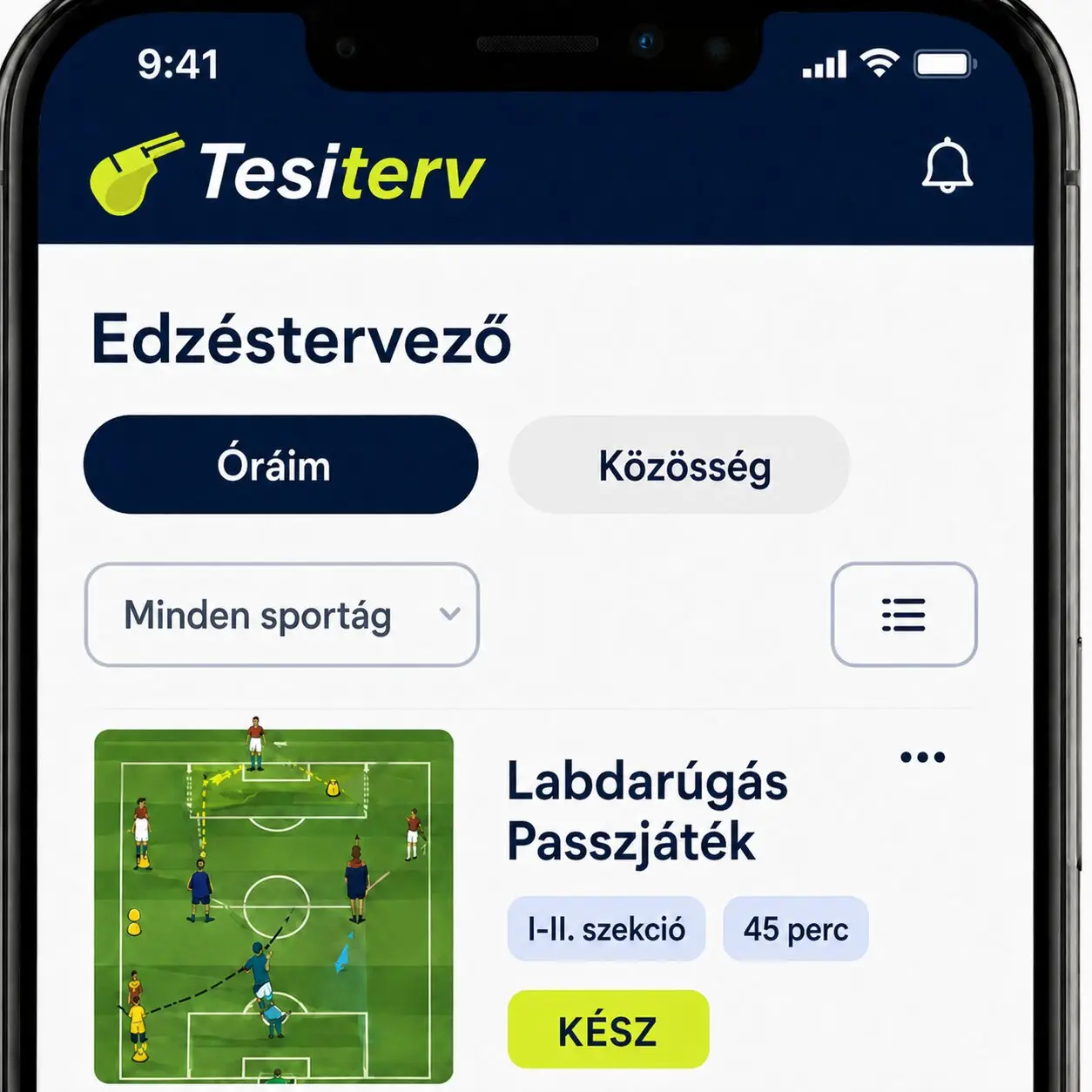 Tesiterv óratervező alkalmazás