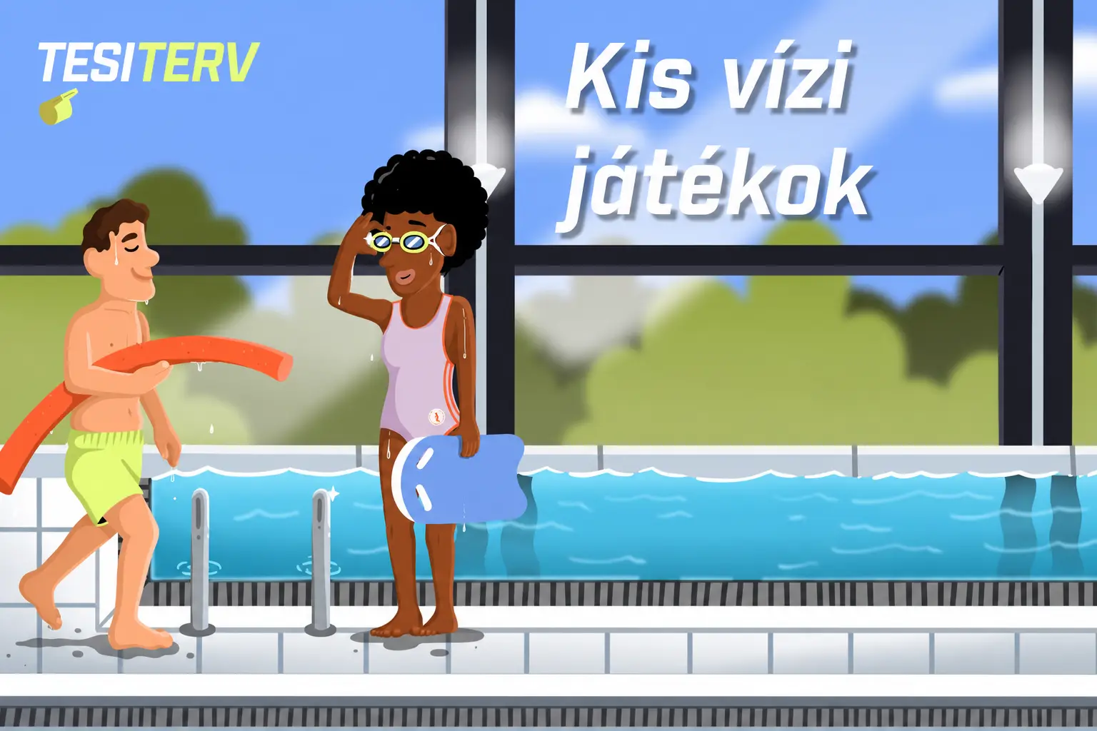 Kis vízi játékok – Tesiterv